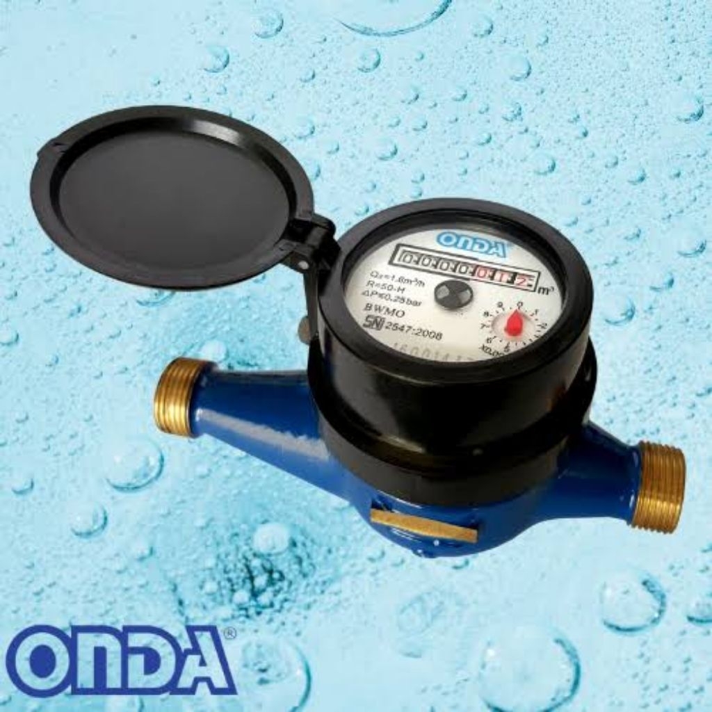 ONDA BRASS WATER METER ONDA 1/2" ต่อ 1 ชุด