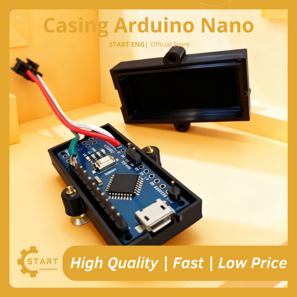 เคสพิมพ์ลาย Arduino Nano 3D – กล่องป้องกัน Arduino Nano Custom