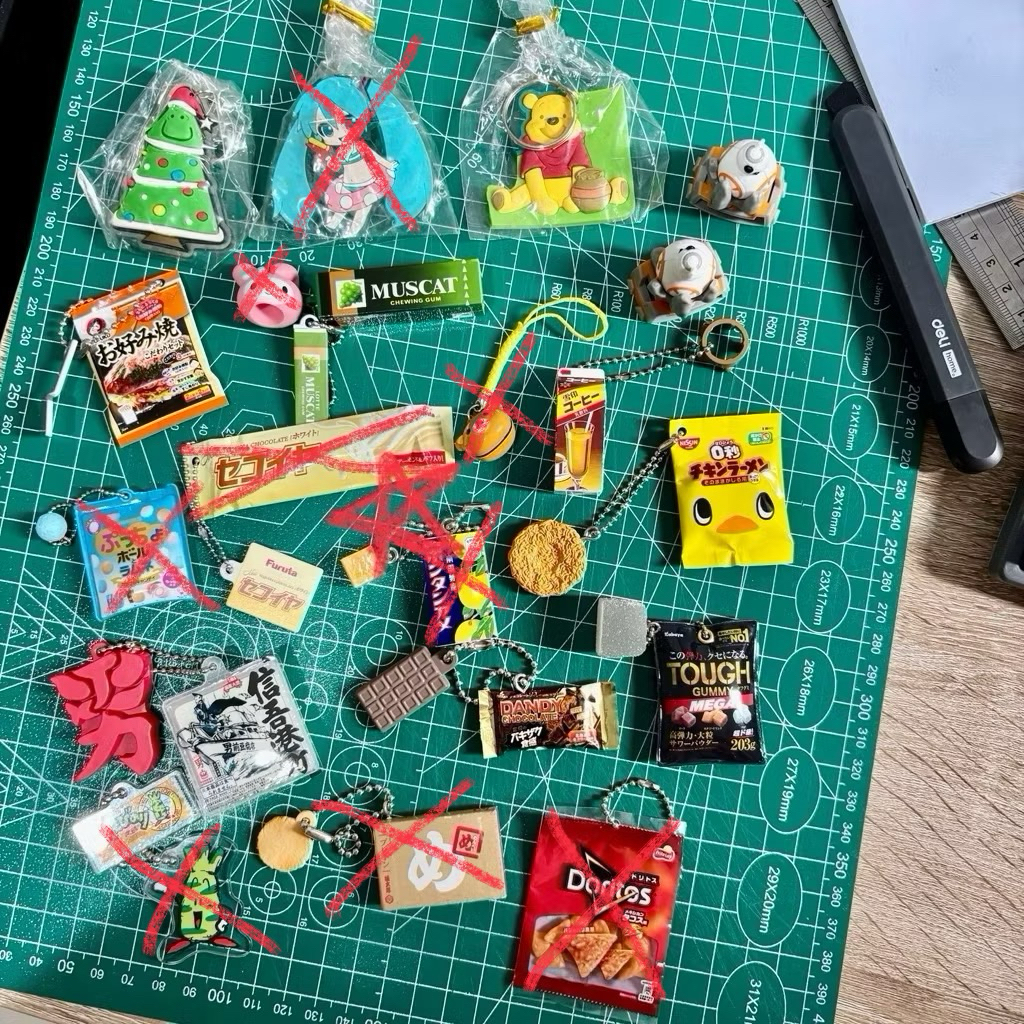 Trinkets Gashapon Japan | อุปกรณ์ตกแต่งเล็บ