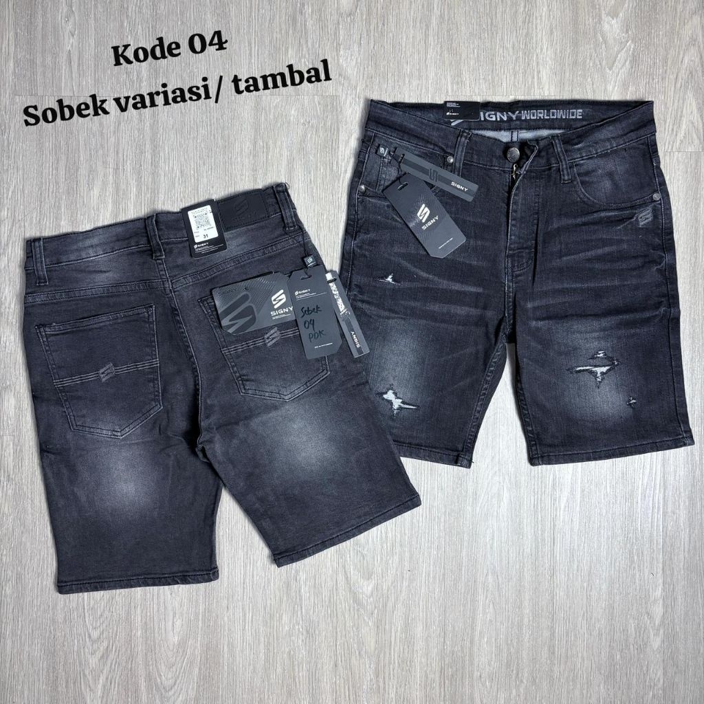 ORIGINAL SIGNY RIP JEANS SHORTS