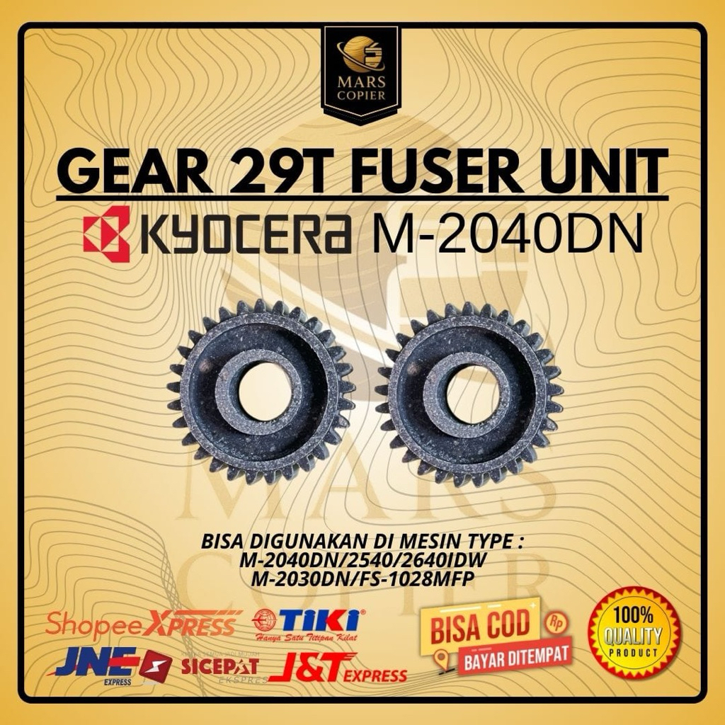 GEAR 29T HEATER KYOCERA FS 1128 FS 1135 M1535DN