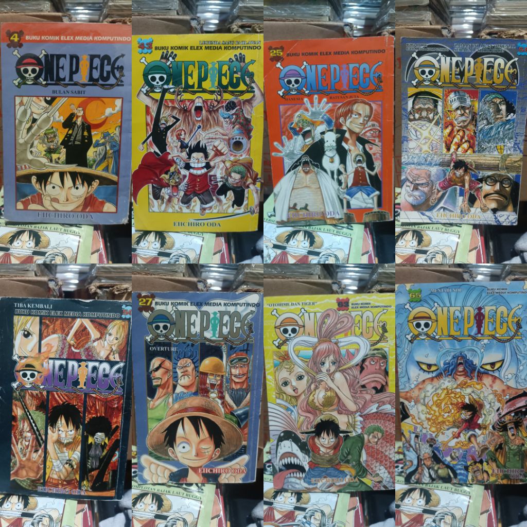One Piece Comic 13,27,43,70 / One Piece Comic vol 13,27,43,70