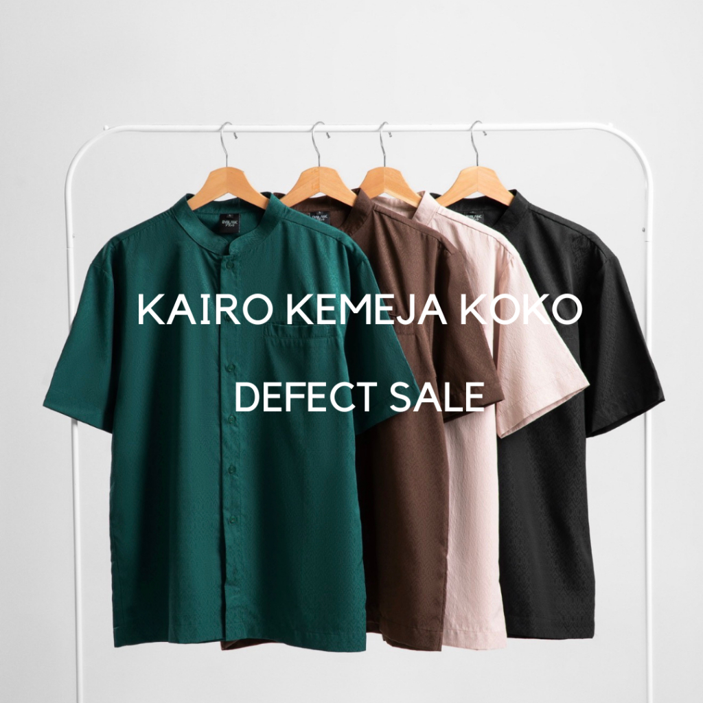 KEMEJA DEFECT - KAIRO MENS KOKO SHIRT สําหรับ EID