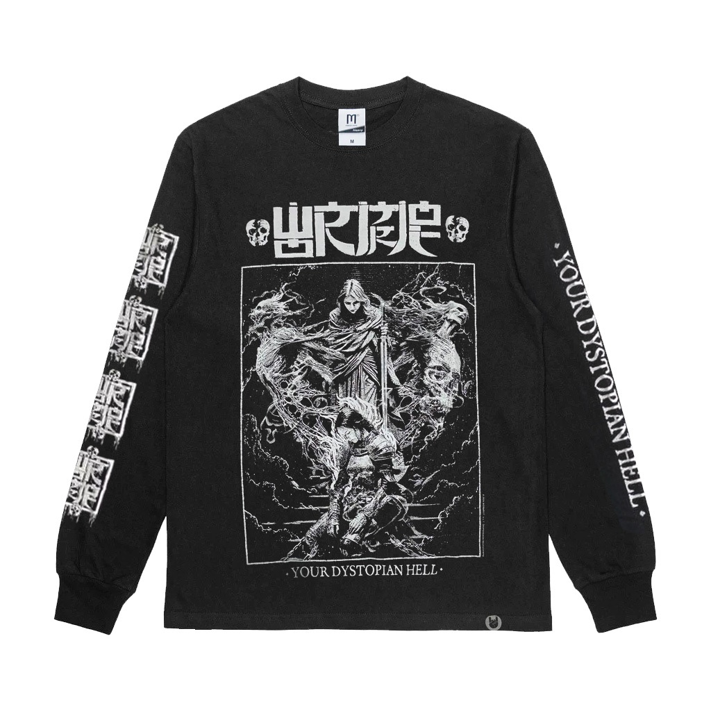LONGSLEEVE - WORMROT - DYSTOPIAN HELL - DEATHPRESSIVE