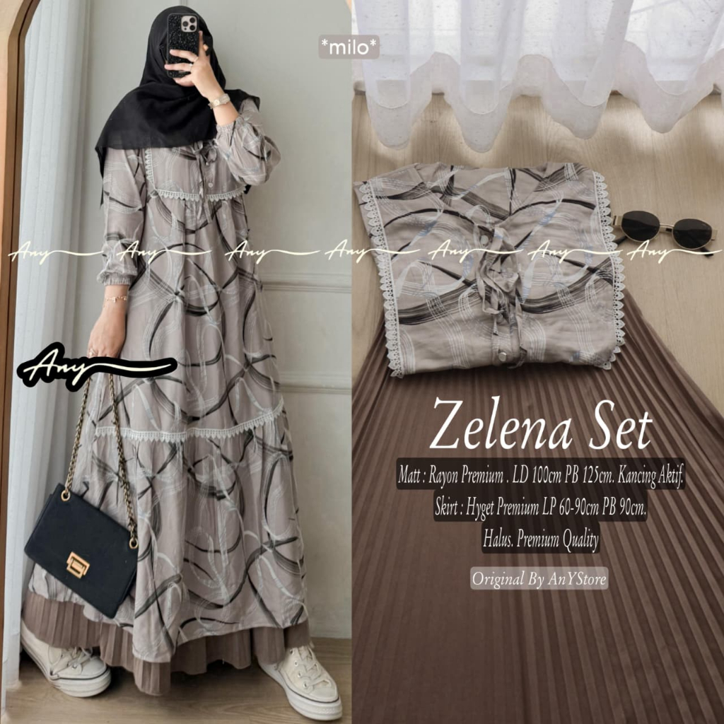 HQ เสื้อผ้าผู้หญิง ZELENA SET จาก AnY FASHION STORE