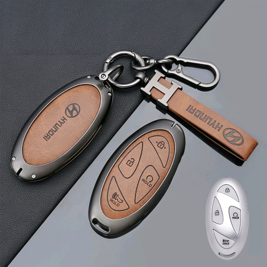 ฝาครอบกุญแจรีโมท Smartkey รถ Hyundai IONIQ 6 IONIQ 5N Kona Santa Fe 2025