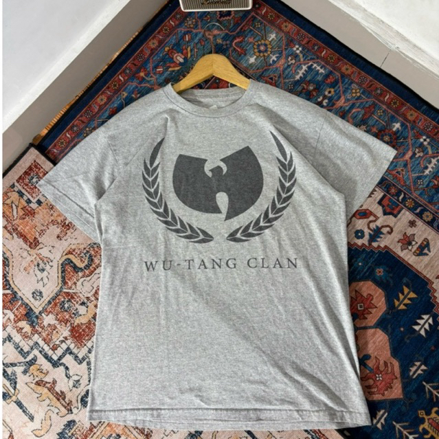 เสื้อยืด Wu-tang Clan Grey Second (สร้าง)