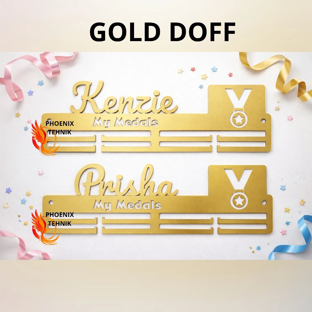 CUSTOM NAME และกีฬา MEDAL PLACE / CUSTOM NAME HANGER / CUSTOM NAME GOLD MIRROR MEDAL PLACE