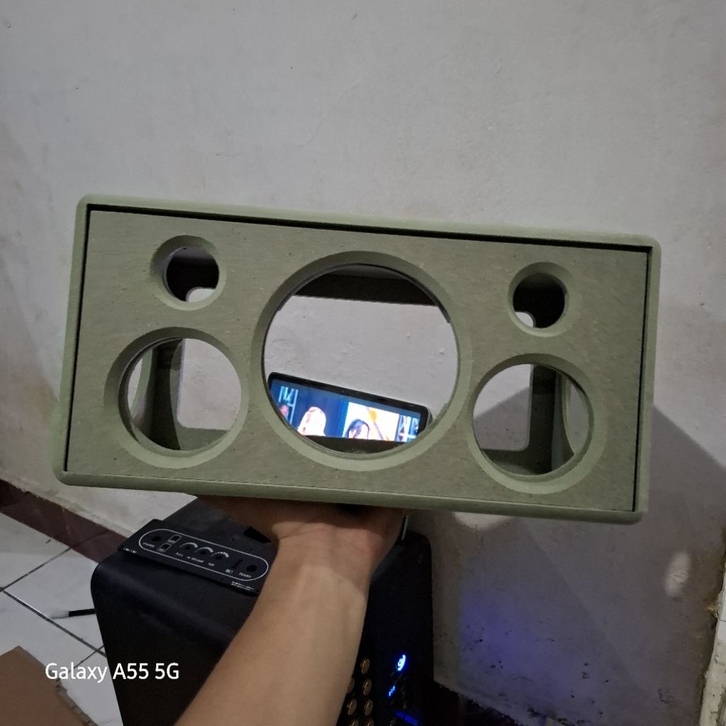 กล่องที่กําหนดเอง 2.1 SUB 6 INCH HMR MATERIAL 9MM