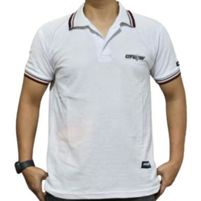 Dflow Original เสื้อโปโลคอปกลายทาง