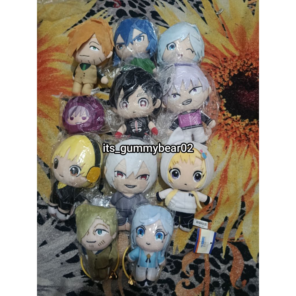 Kemono jiahen พวงกุญแจอย่างเป็นทางการ plushie kabane kusaka kohchu inugami nobimaru shiki tademaru a
