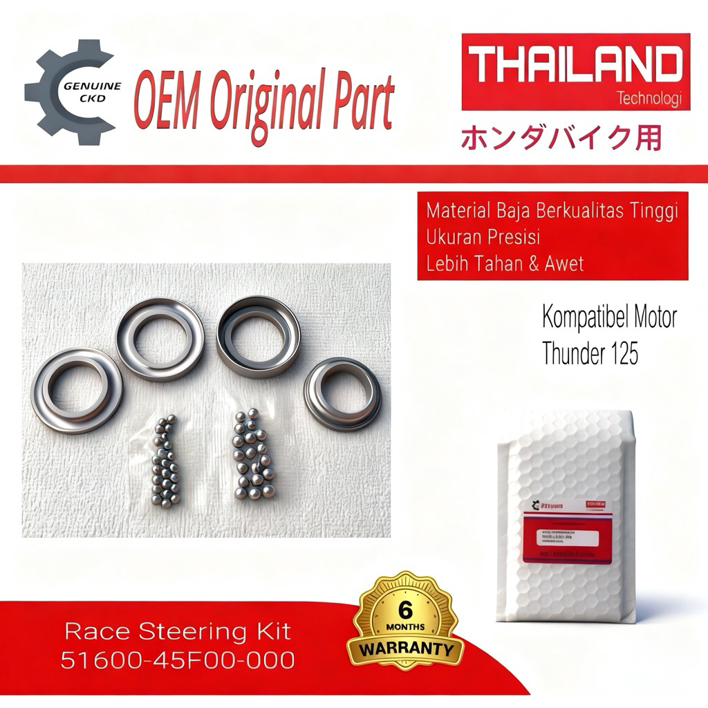 คอพวงมาลัยแท้ / คอพวงมาลัย Suzuki Thunder 125 / 51600-45F00-000