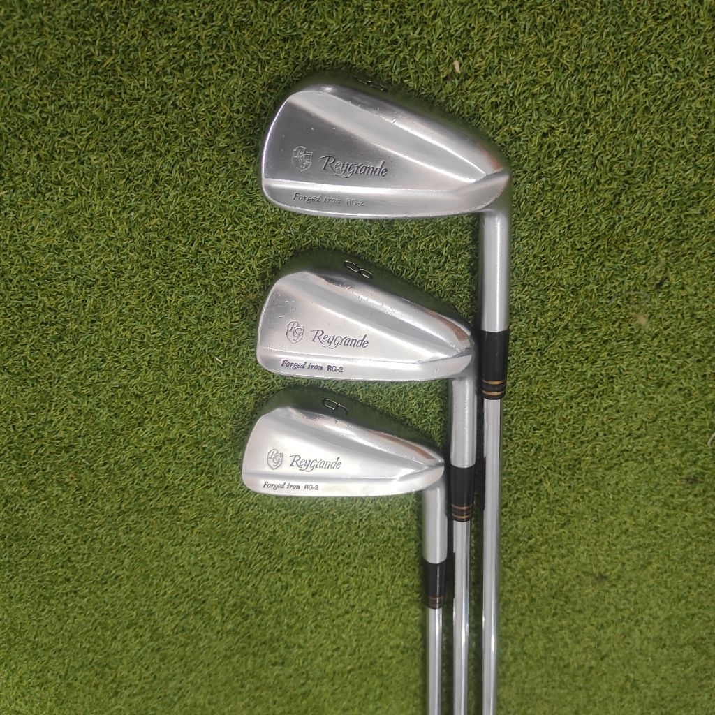 Smooth Golf Stick Iron 6 Iron 8 Iron 9 Reygrande Shaft Steel Flex Regular Grip Honma
