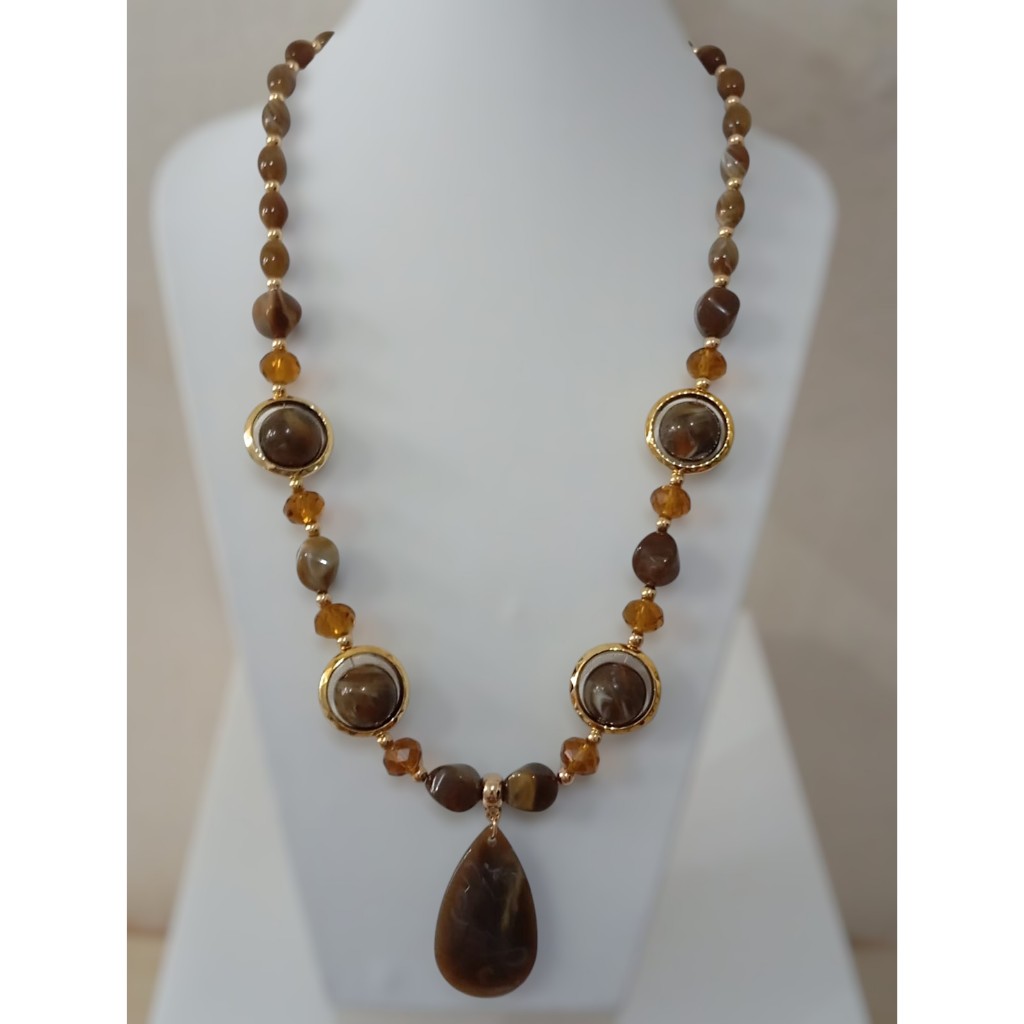 ETHNIC HANDMADE NECKLACE / สร้อยคอชาติพันธุ์ระดับพรีเมียม ราคา ถูกที่สุด ดีลบีเคเค แกลเลอรีภาพที่ 6