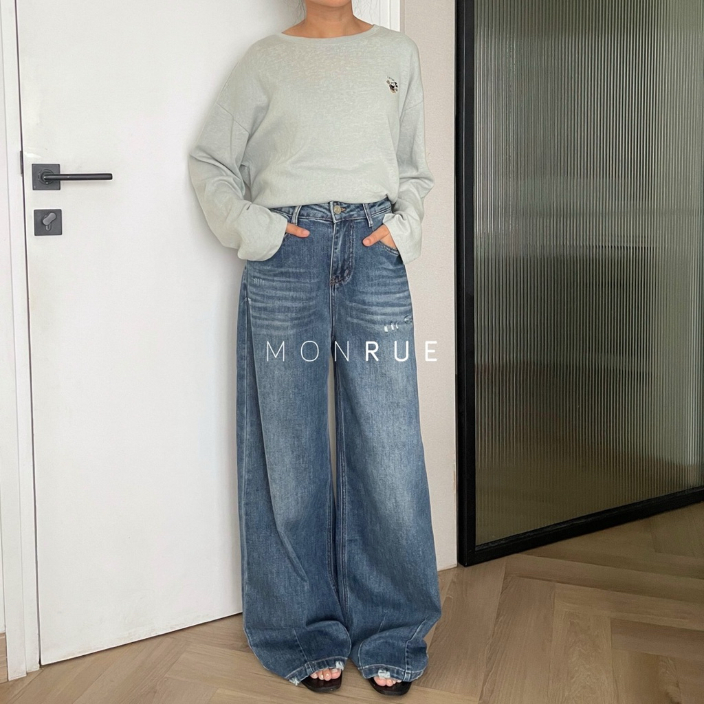 MONRUE Monaco Stretch Curve Jeans (พรีเมี่ยม)