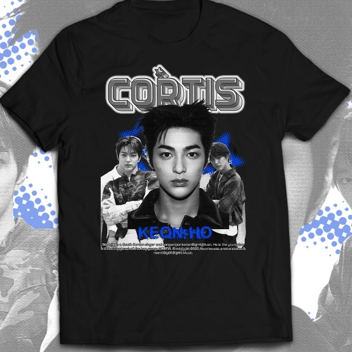 Ahn Keonho Bootleg Y2K C*rtis Ver เสื้อยืด Favorite Nuna Premium Soft 30s Martin James Juhoon Sean