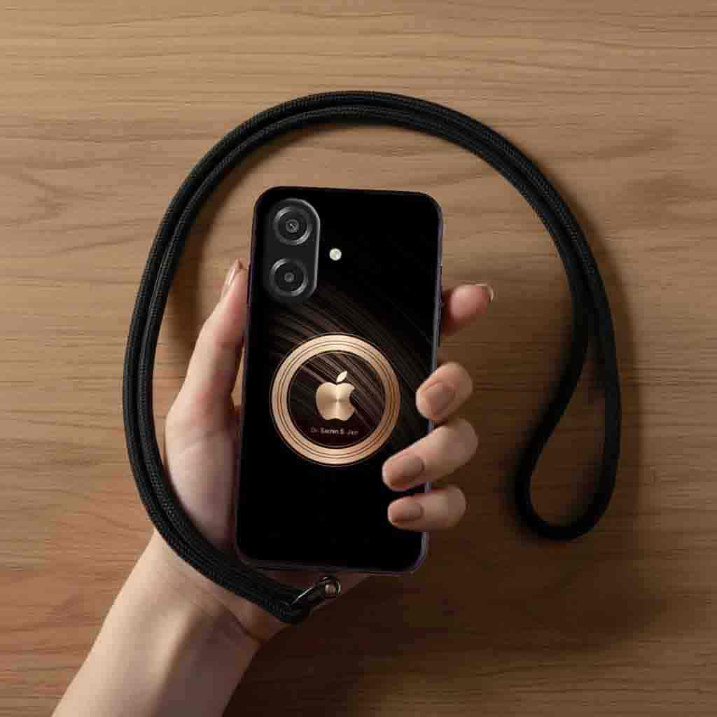 HP MG07 Softcase Glass + Strap For Samsung A07 - Samsung A07 Phone Case - Samsung A07 Phone Protecto