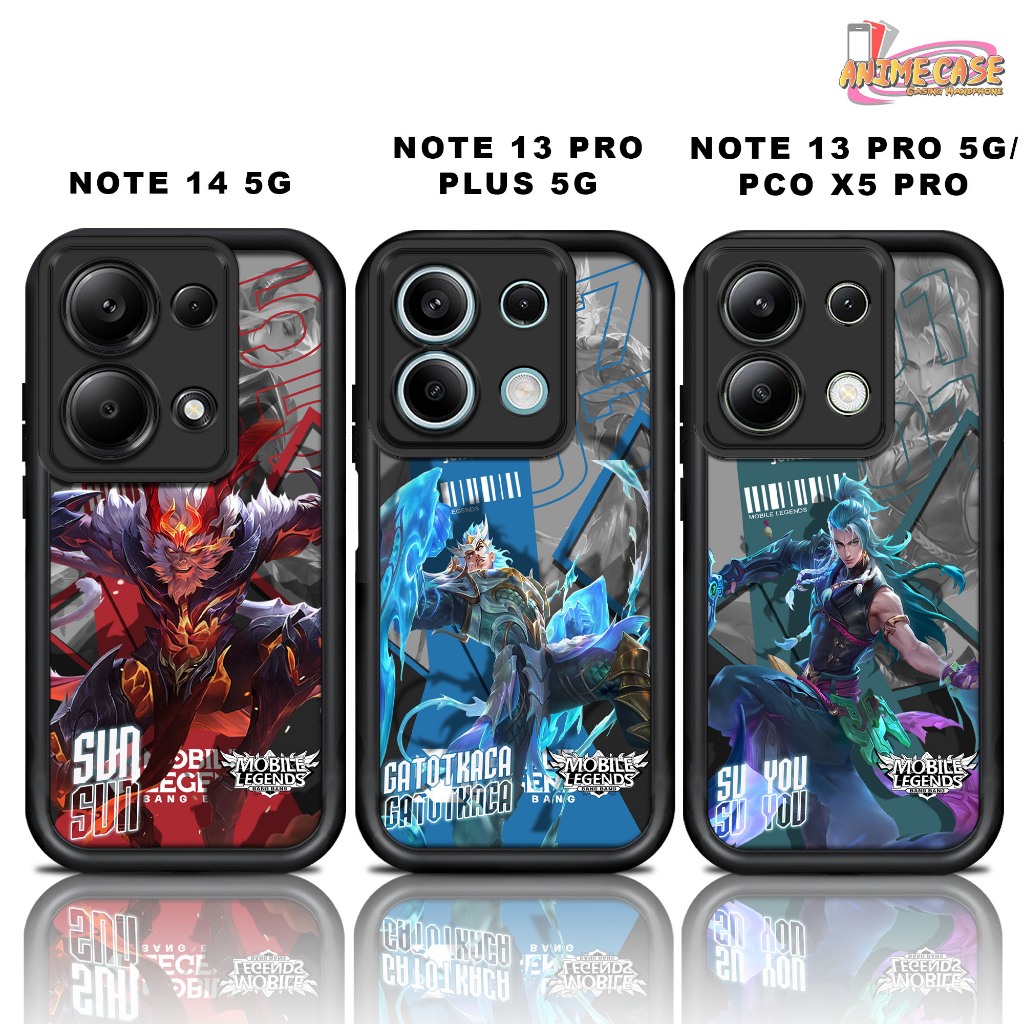 Glossy Softcase REDMI NOTE 14 5G NT 13 PRO PLUS 5G NT 13 PRO 5G POCO X5PRO Casing Case Hp Silicone C