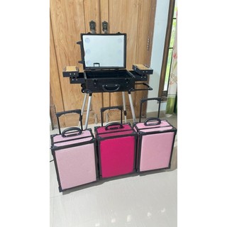 beautycase lampu 6 kaki 4 + nama salon gratis