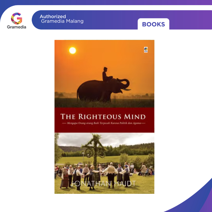 Gramedia Malang - THE RIGHTEOUS MIND