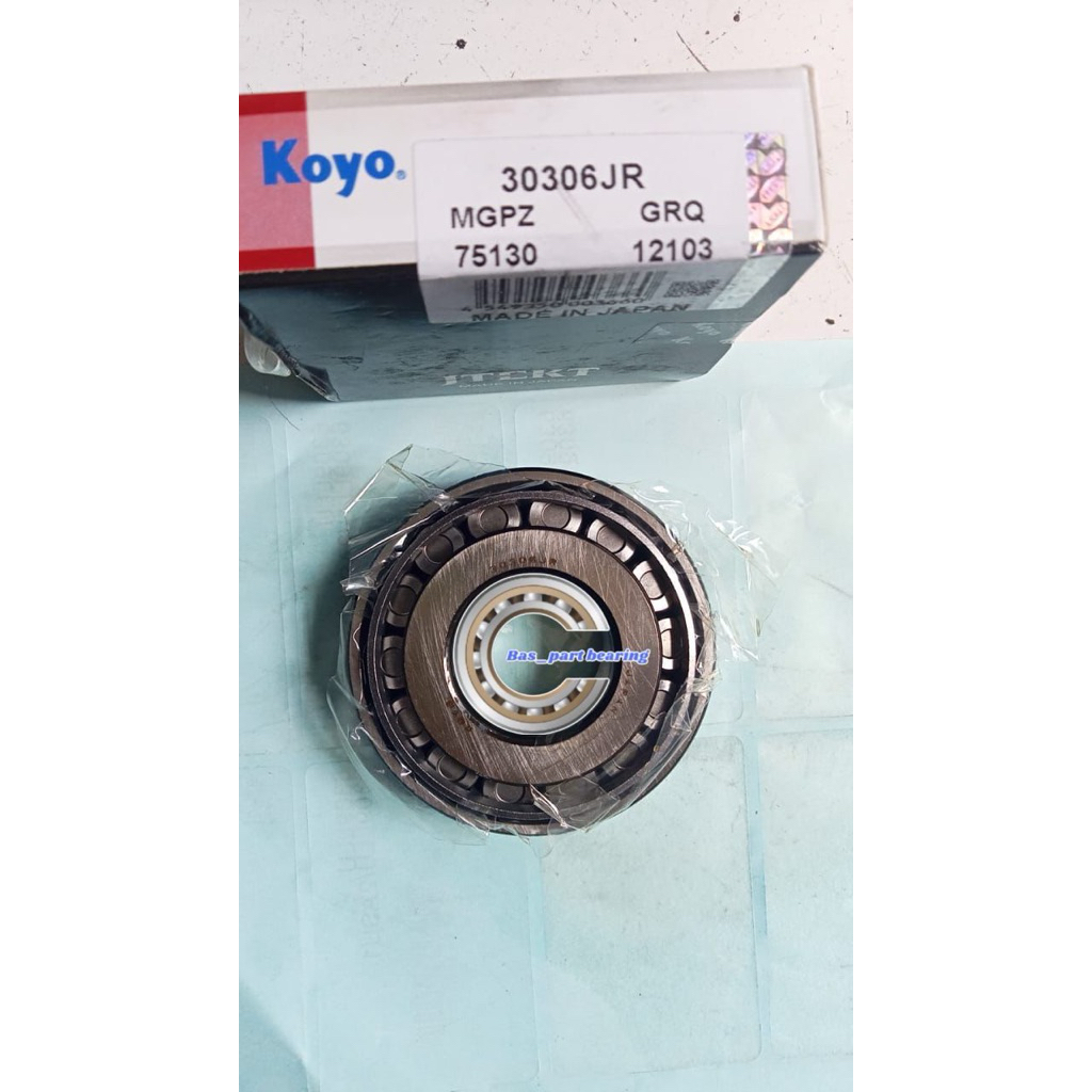 แบริ่ง 30306JR KOYO Laher 30306 JR KOYO Pinion Gardan Taft