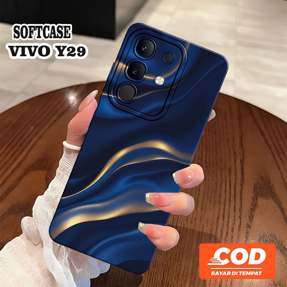 HP เคส VIVO Y29 4G รุ่นล่าสุด - เคสป้องกันโทรศัพท์ - เคส VIVO แบบยืดหยุ่น - การป้องกันกล้อง - เคสแฟช
