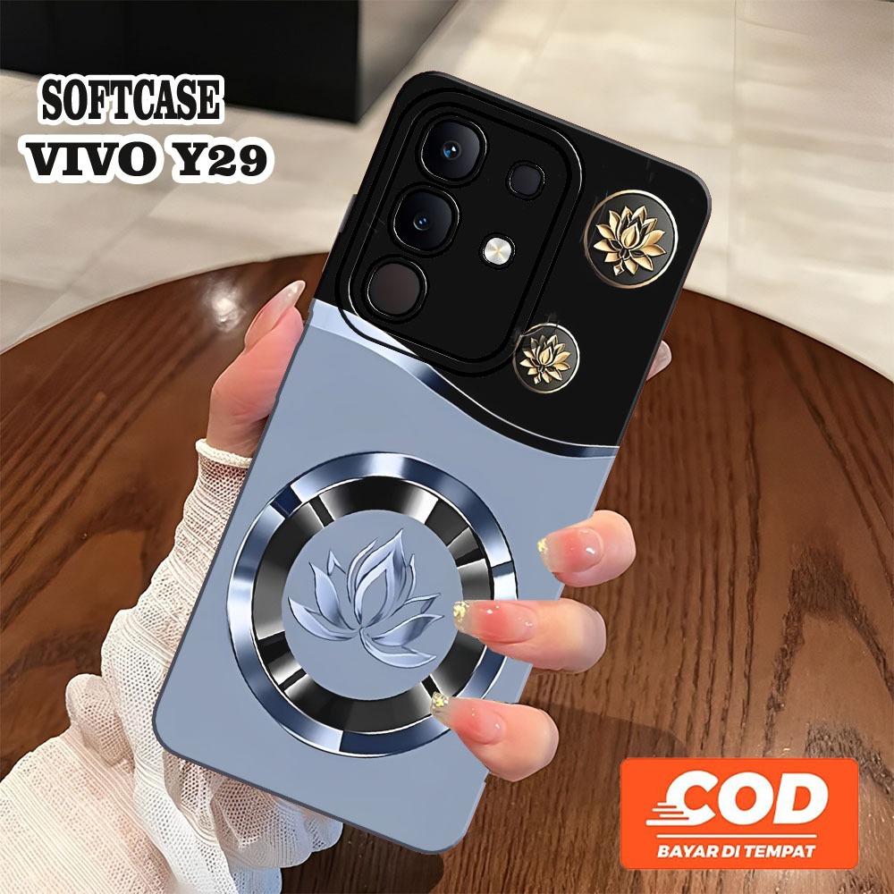 HP เคส VIVO Y29 4G รุ่นล่าสุด - เคสป้องกันโทรศัพท์ - เคส VIVO แบบยืดหยุ่น - การป้องกันกล้อง - เคสแฟช