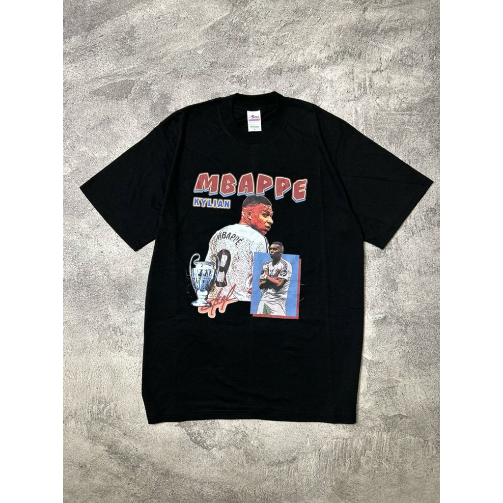 เสื้อยืด bootleg mbappe