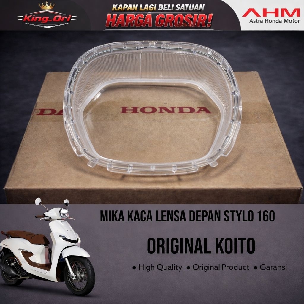 Stylo 160 Koito กระจกบังลม Mica