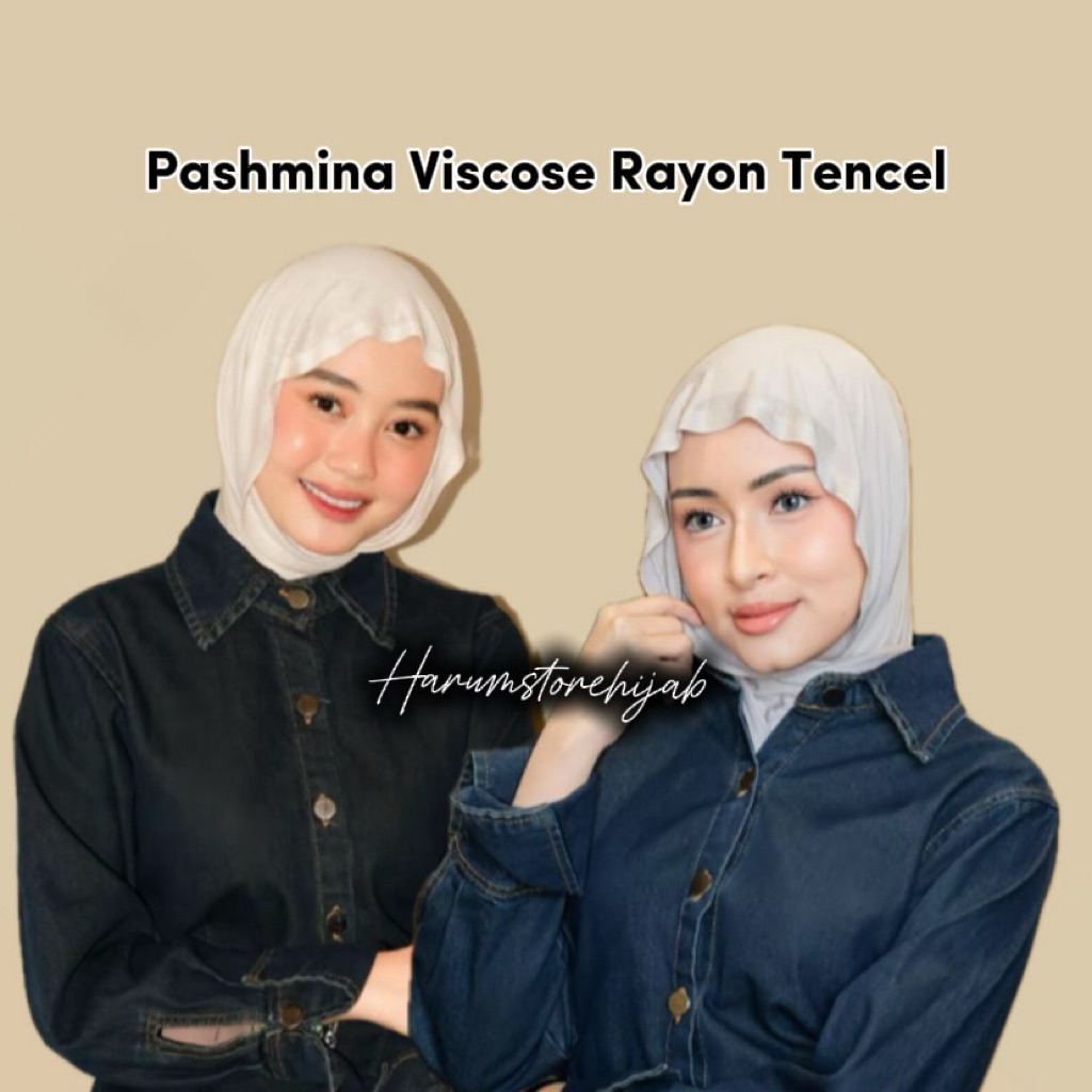 ฮิญาบ Pashmina VISCOSE Modal tencel / Pashmina ลาย้เหนียว Modal
