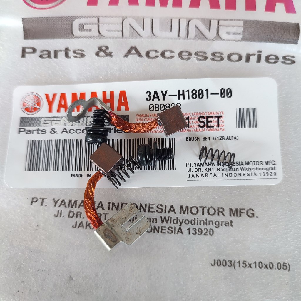 ชุดแปรง CHARCOAL ARENG DYNAMO STATER F1ZR FIZR ALFA VIXION OLD MIO J NMAX OLD JUPITER Z VEGA R ORIGI