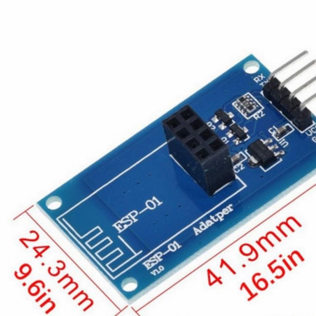 Esp-01 ESP8266 โมดูลอะแดปเตอร์ไร้สาย wifi esp01 3.3v 5v DC