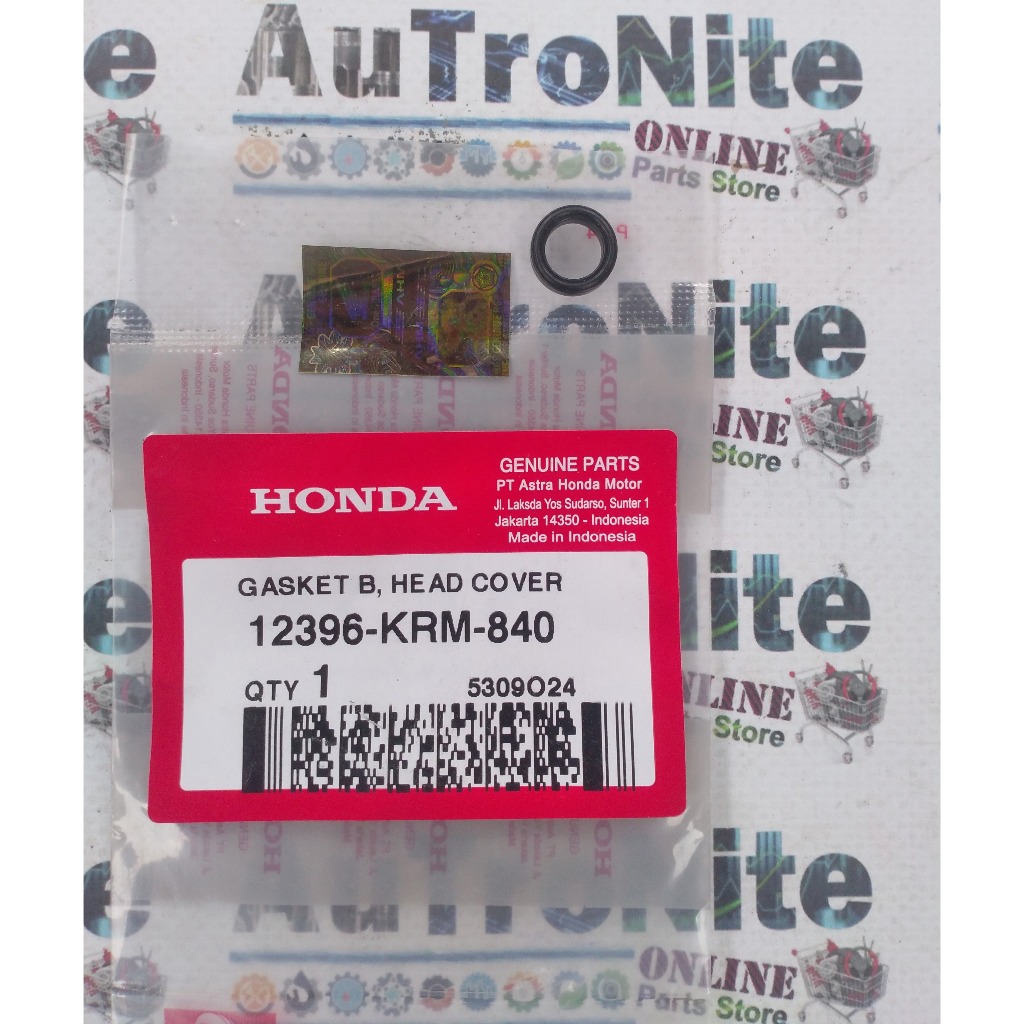 แหวนปะเก็น B หัว 12396-KRM-840 Original Honda MegaPro CRF CB Verza 150 SuperCub CT ST DAX 125 12396K