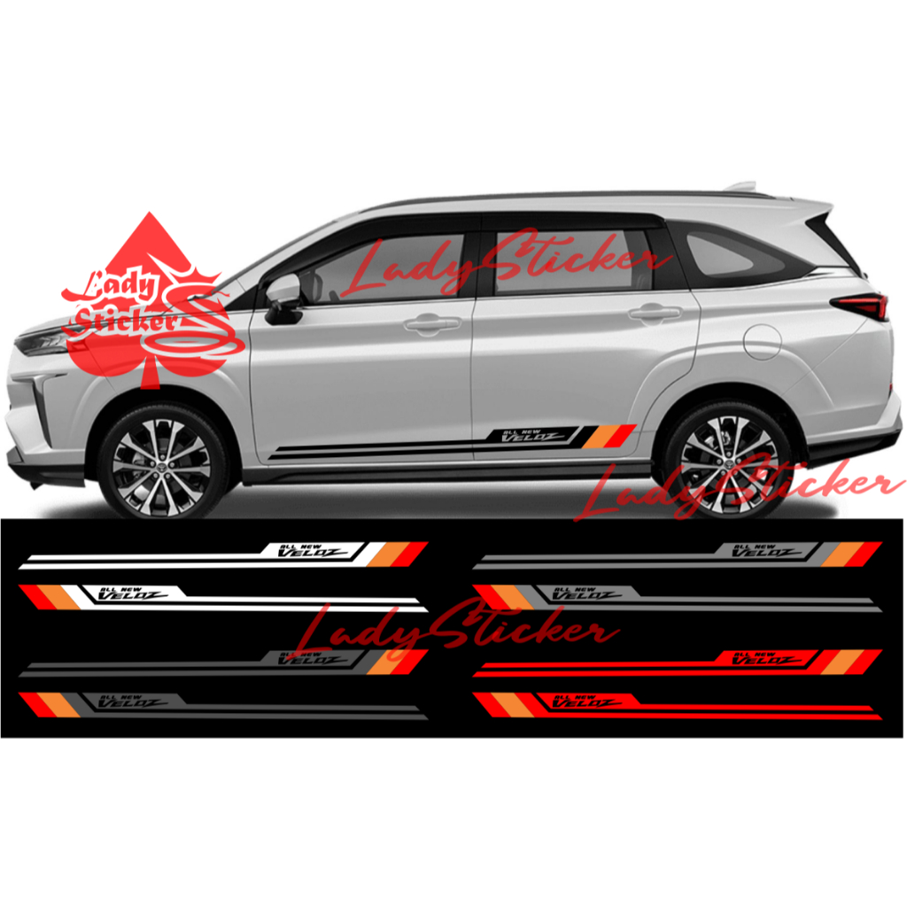ใหม่ สติ๊กเกอร์ตัดสติ๊กเกอร์ รถ toyota all new veloz รายชื่อสติ๊กเกอร์ รถล่าง ใหม่ทั้งหมด veloz