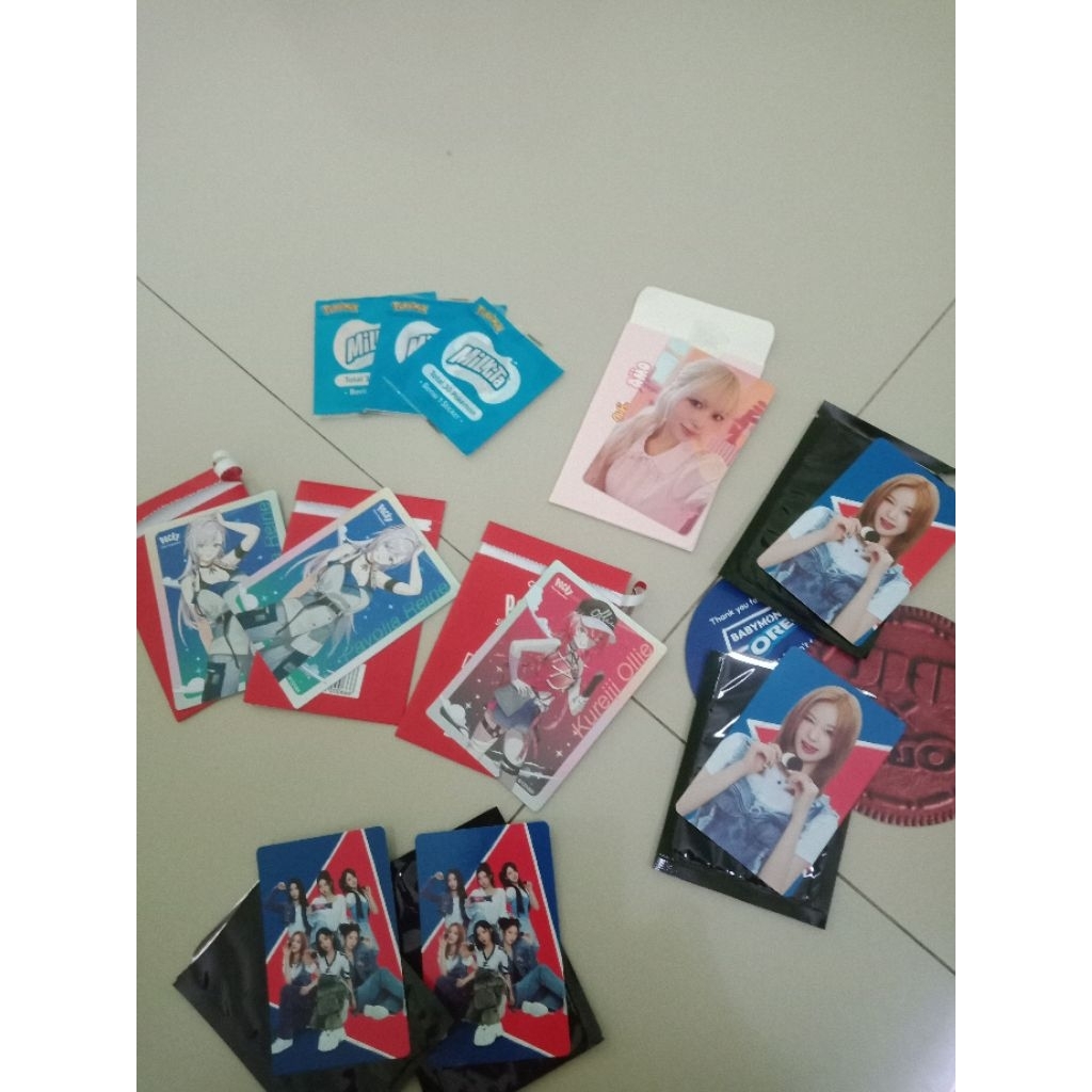 [ 11 ชิ้น ] Pokemon x Milkita Pc trice pc babymonster Sticker