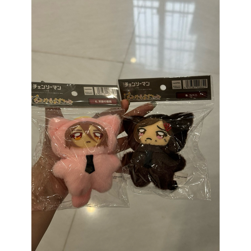 Chainsaw Man Kobeni Angel Devil Chimikemo Mascot ตุ๊กตาตุ๊กตาต้นฉบับญี่ปุ่น