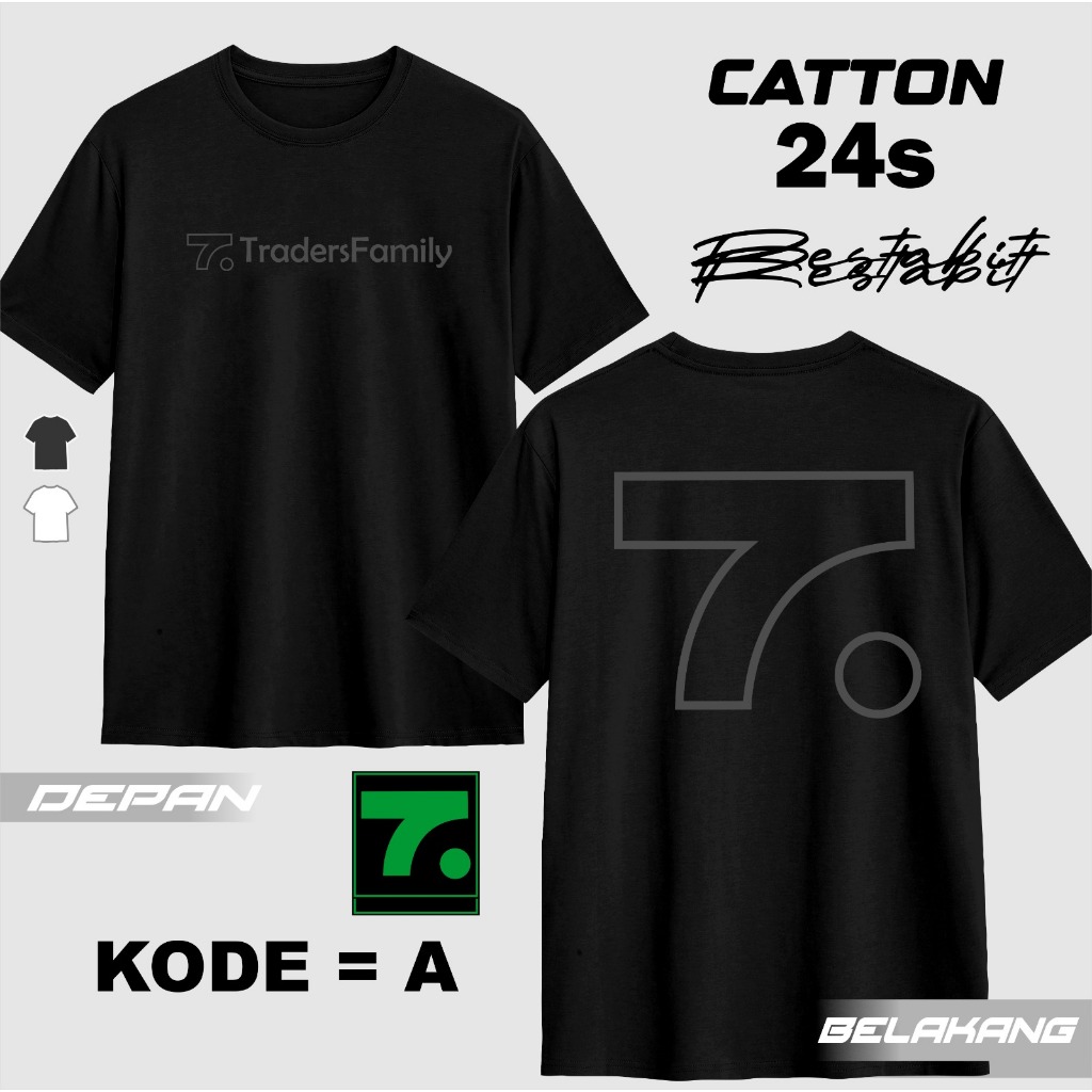 เสื้อยืด TRADER FAMILY GREY / เสื้อยืด TRADER / PREMIUM 24s COTTON