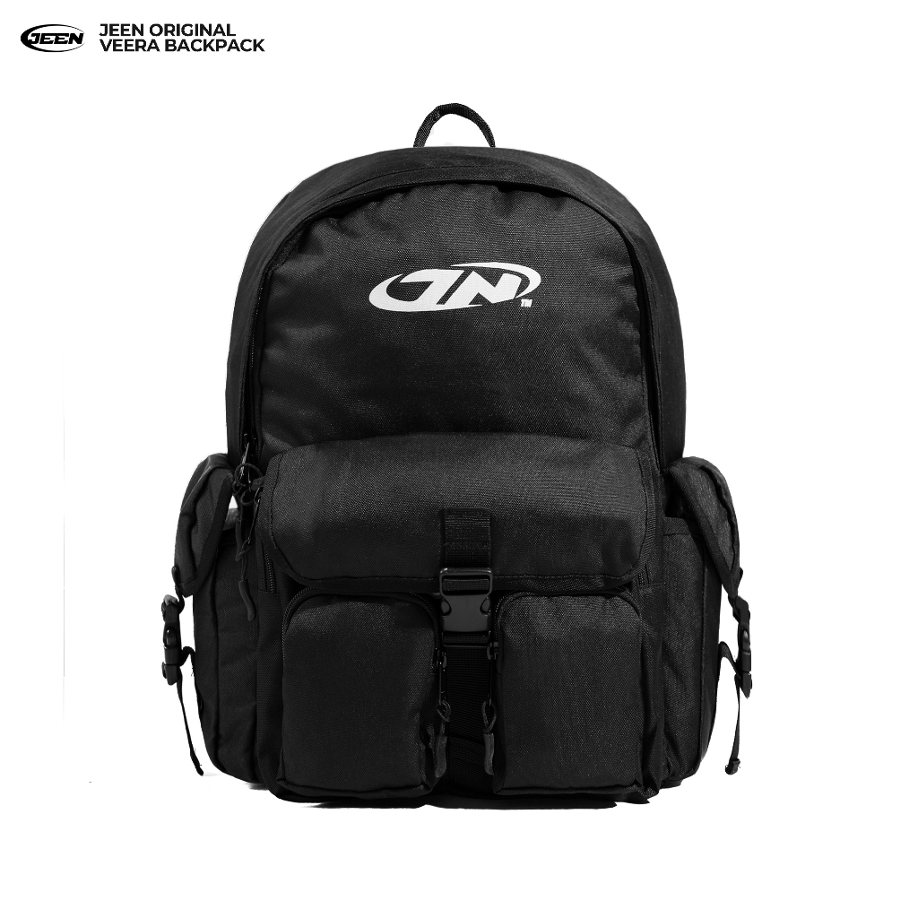 Chinese Veera Black Backpack / Original Black School Backpack