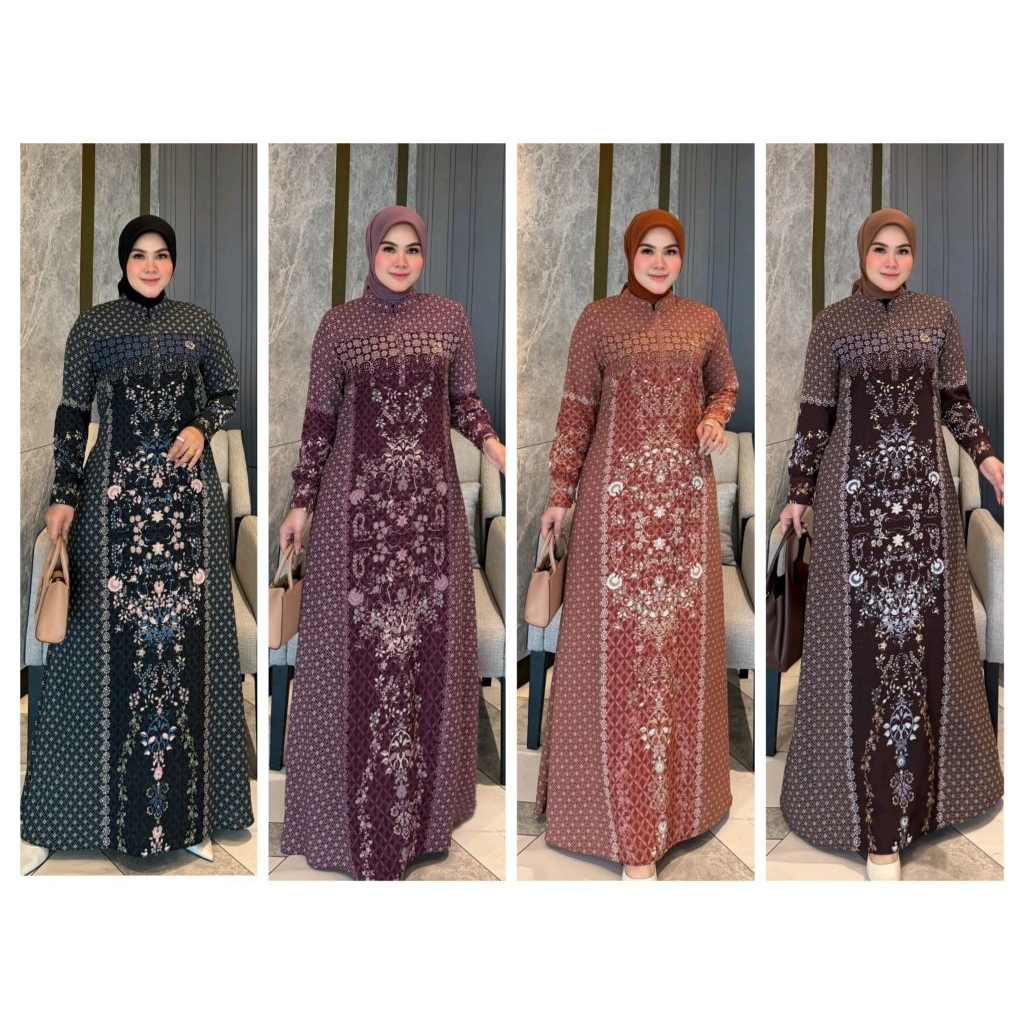 ชุดเดรส Arvella by zahra gamis zahra