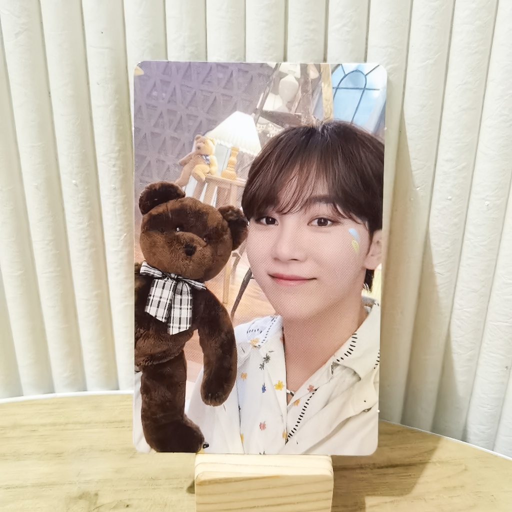 Official photocard seungkwan Teddy Seventeen photocard seungkwan seungkwan face the sun weverse Tedd