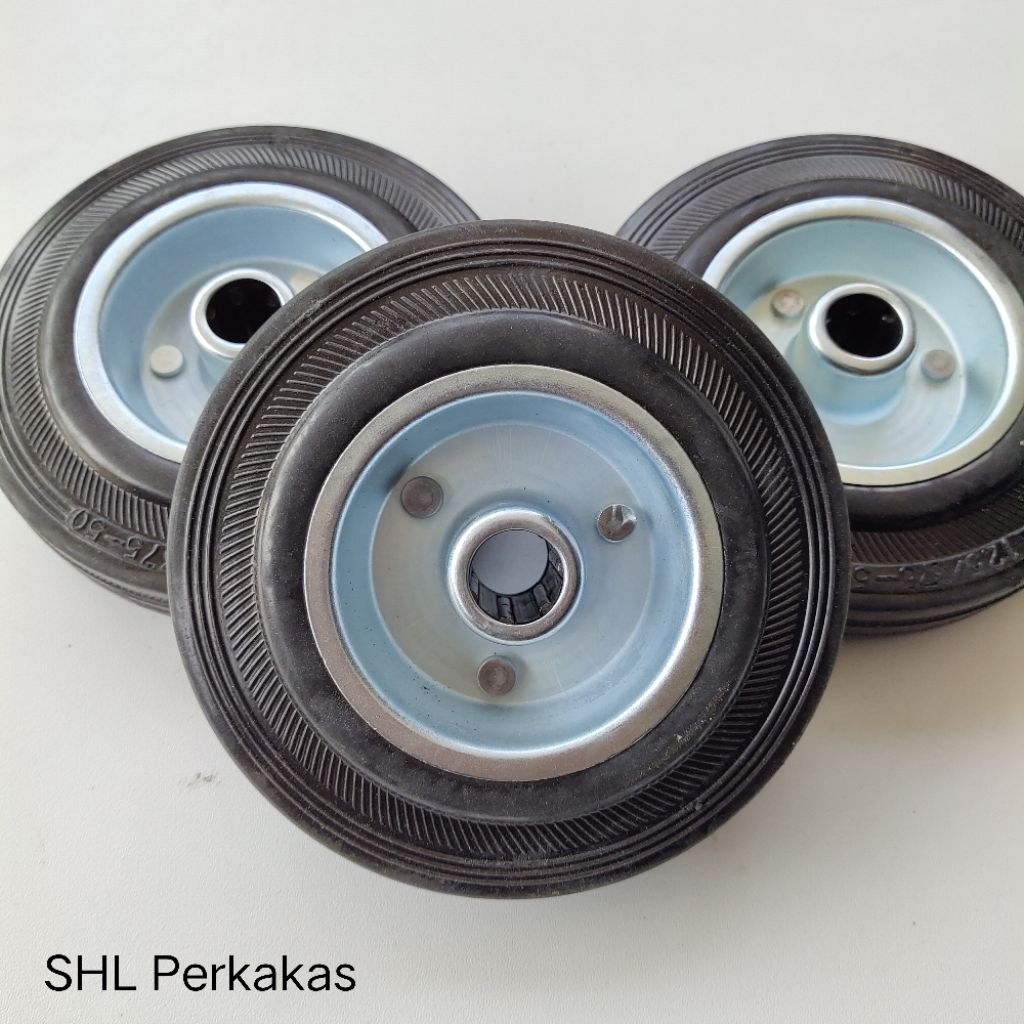 TROLLEY WHEELS MINIATURE WHEELS เฉพาะล้อยาง 5"