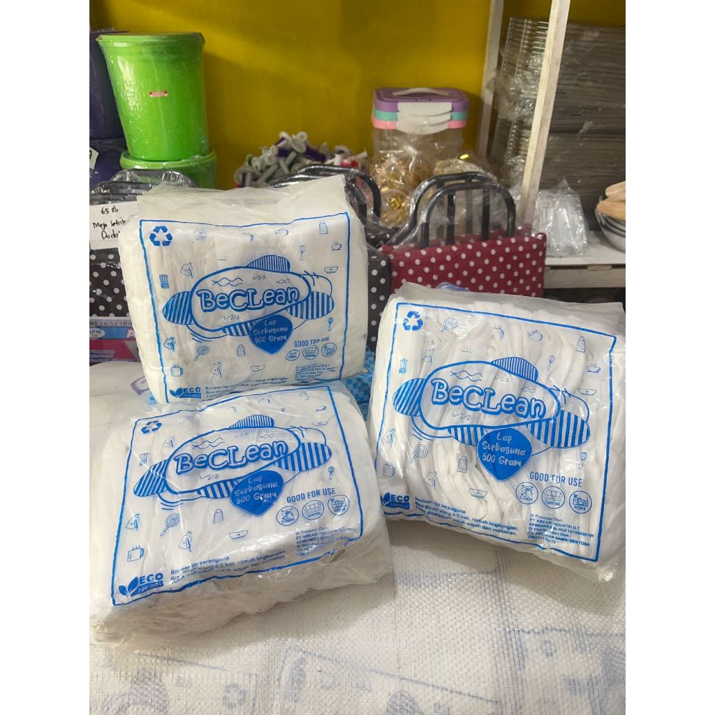 BE CLEAN KITCHEN TISSUE 500 กรัม / น้ํามัน ABSORBING STOVE TISSUE / MULTIPURPOSE BE CLEAN TISSUE