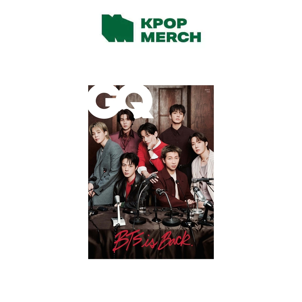 (จากเกาหลี) BTS - Magazine GQ KOREA 2026.03