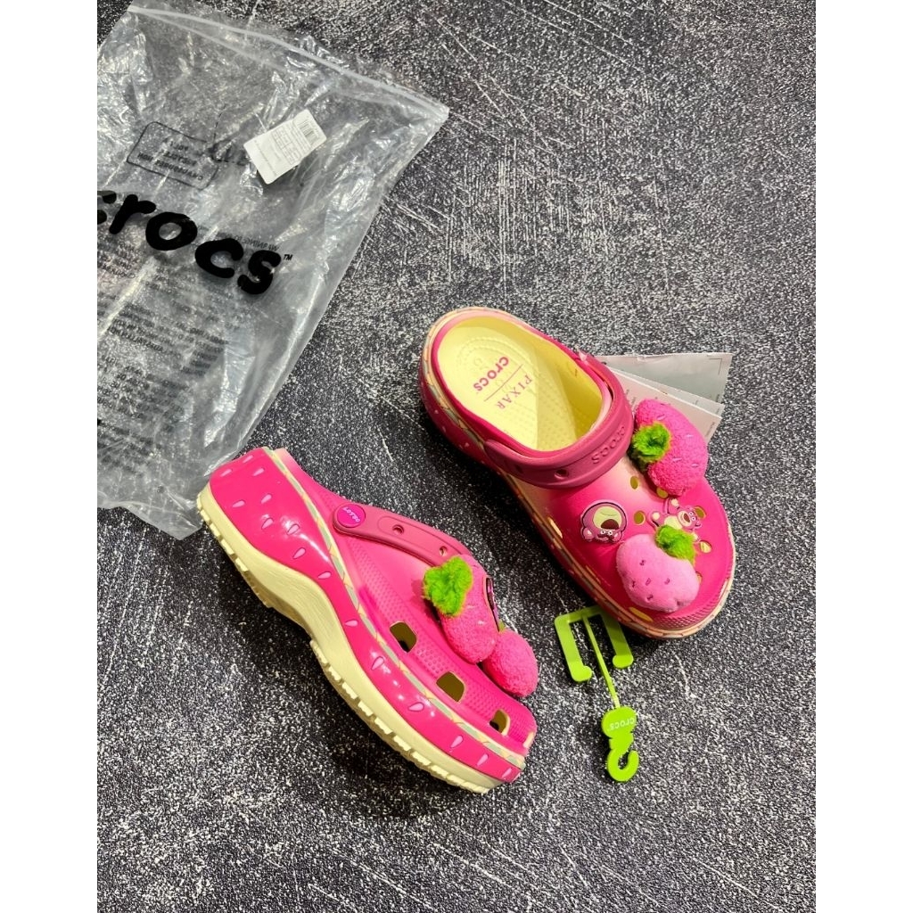 Platform Clog lotso Sandal แพลตฟอร์มล่าสุด motif moto