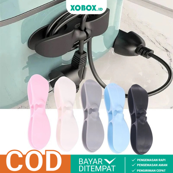 RETAIL Cable Organizer Holder Cable Winder Stick-on Cable Holder Ribbon HM1048 - Xbox