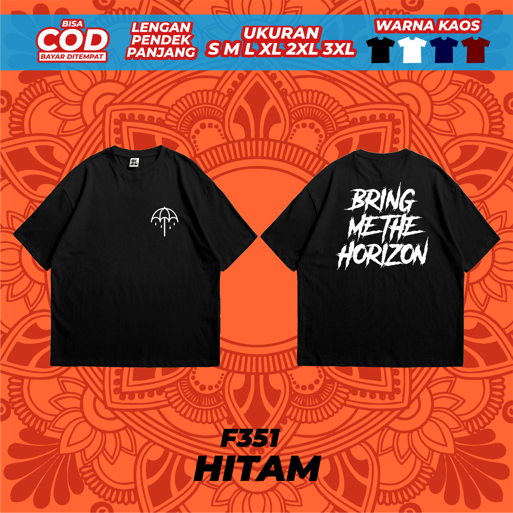 เสื้อยืดสําหรับผู้ชาย BRING THE HORIZON เสื้อยืดใส่สบายโดย YODOID