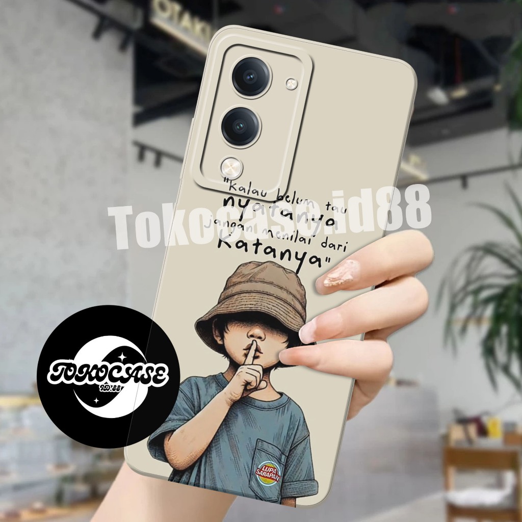 HP Softcase Vivo y29s - Vivo y04s - Vivo y04 - Vivo y100 - ปลอกมือถือ Vivo Y400 รุ่นล่าสุด - Silicon