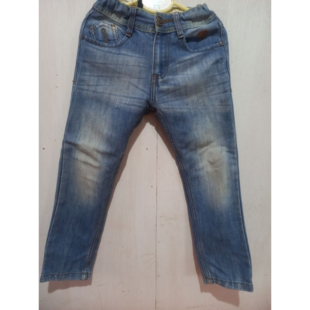 Preloved Jeans for Boys 4-6 Years Old แบรนด์ Superman