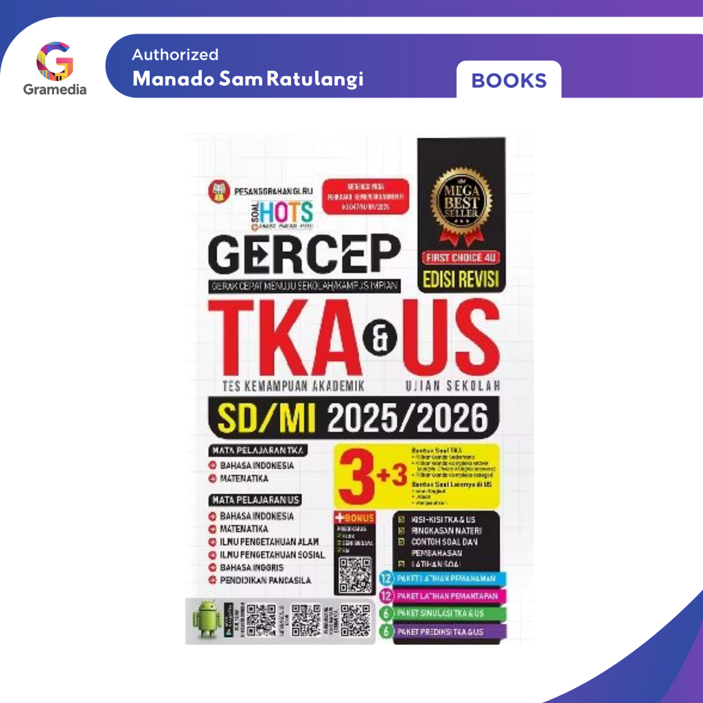 Gramedia Manado-Gercep TKA & US SD/MI 2025/2026