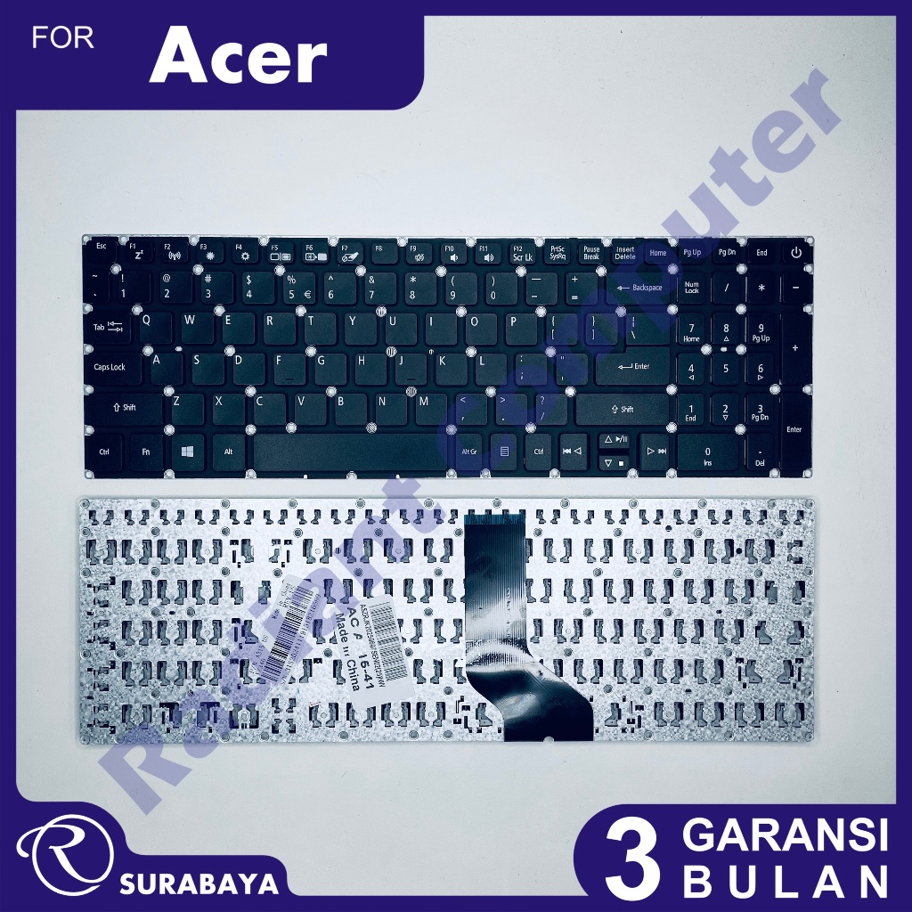 คีย์บอร์ด Acer Aspire A315-21 A315-21G A315-31 A315-32 A315-33